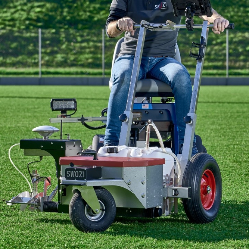 Automatic Linemarking with ride-on option